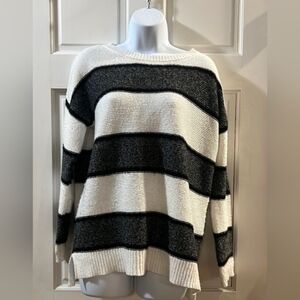 Striped Oversized Sweater - Dry Goods